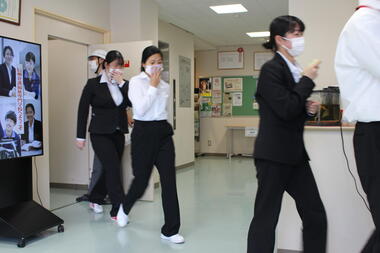 防災訓練を実施しました。